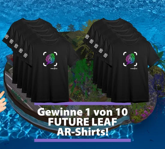Verlosung: Gewinne 1 von 10 FUTURE LEAF AR-Shirts!